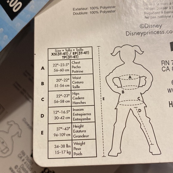 Disney Princess Cinderella dress with iridescent sparkles and layers of dress - Picture 11 of 13